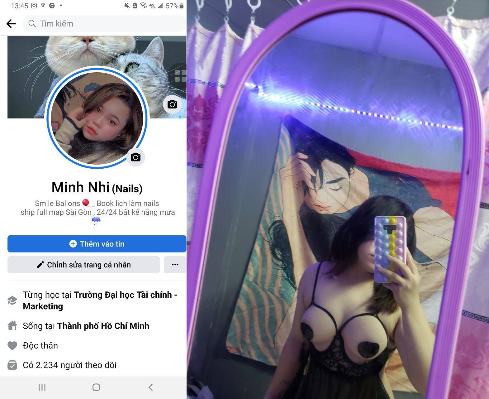 Phim sex VN em sao Đài Vĩnh Long cực nóng bỏng
