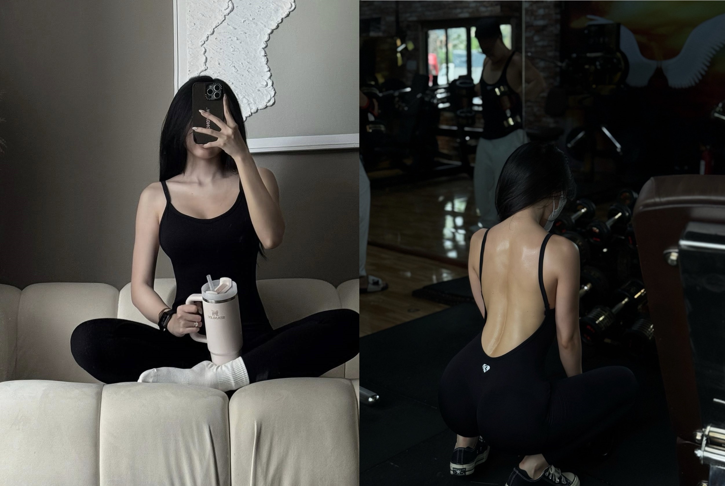 Clip sex chịch nhau em gym sexy gợi cảm