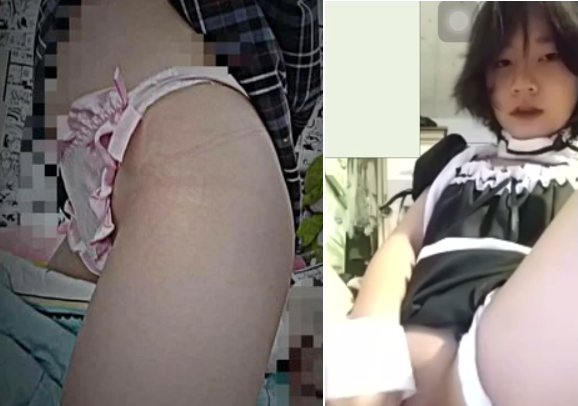 Địt nhau với em hầu gái mông cong