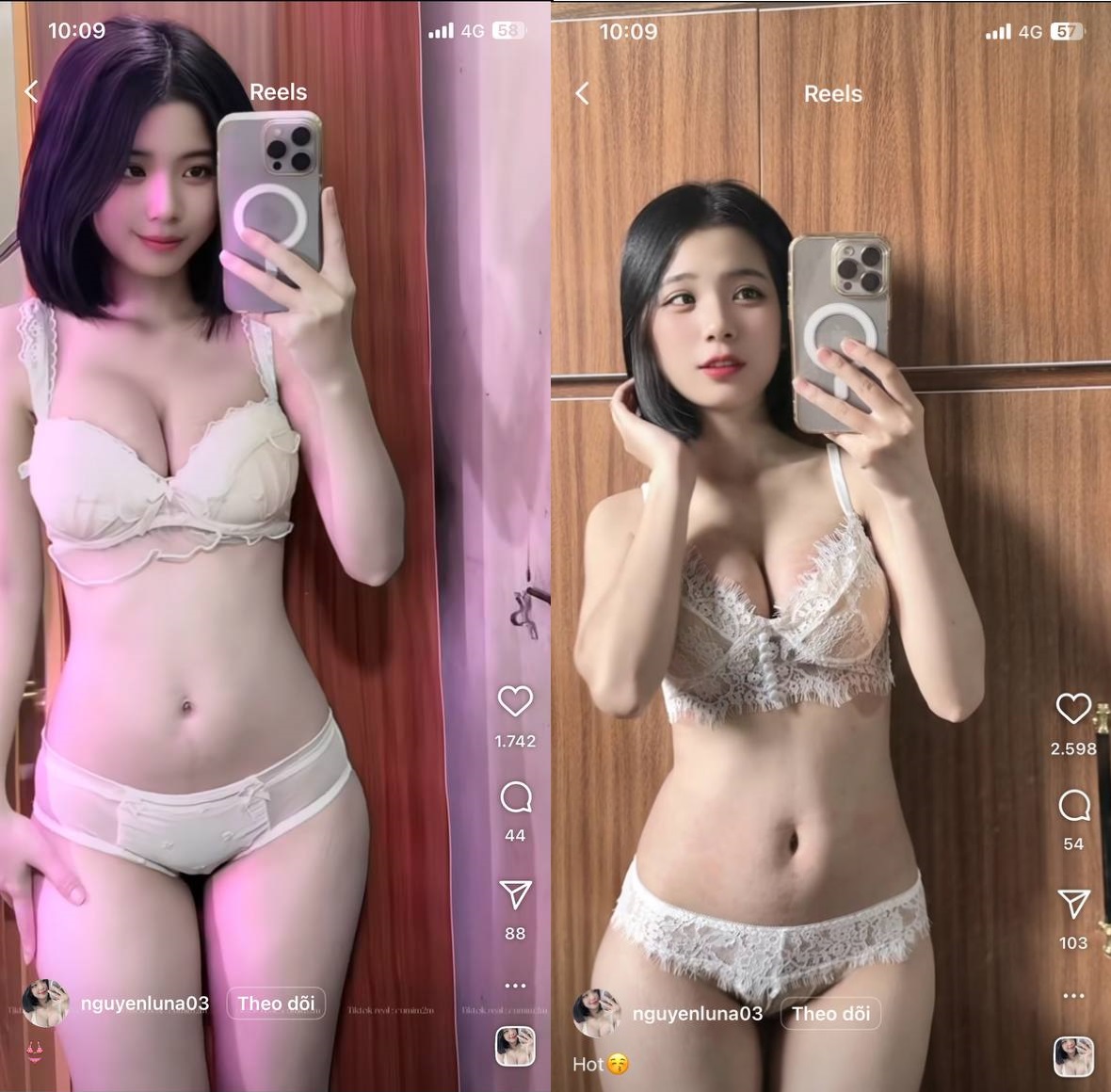 Video em TikTok ghi lại khoảnh khắc nóng bỏng trong khách sạn lén lút